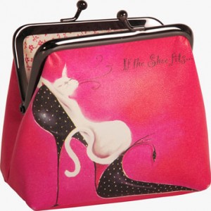 Porte-monnaie chat