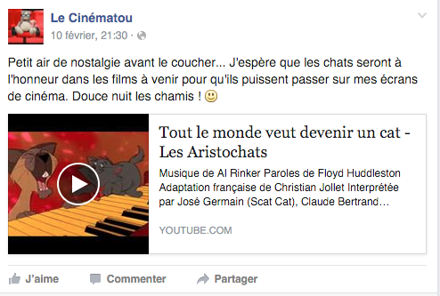 Cinématou aristochats