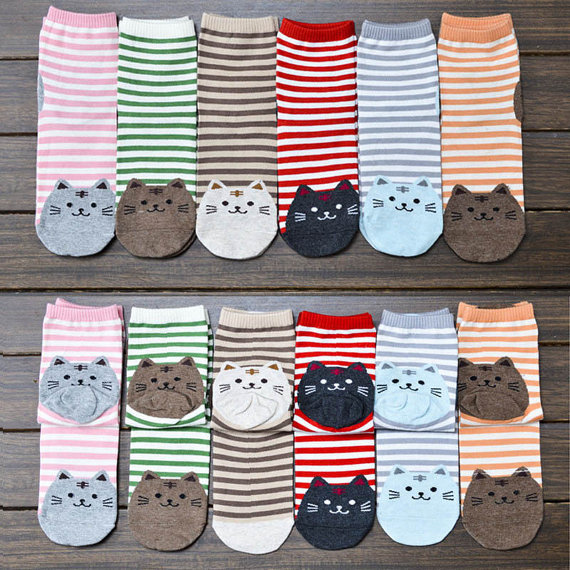 chaussettes chat